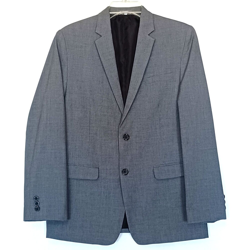 Van Heusen Gray Boy's Suit Jacket Size 18 Husky - Formal Dress Coat